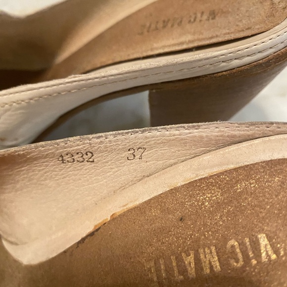 Italian Leather Mules with Rhinestones - Picture 6 of 6